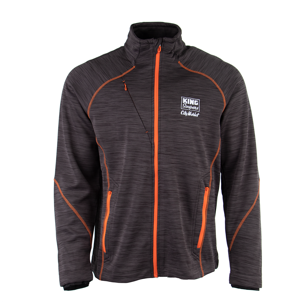 North End® Men's Flux Melange Bonded Fleece Jacket