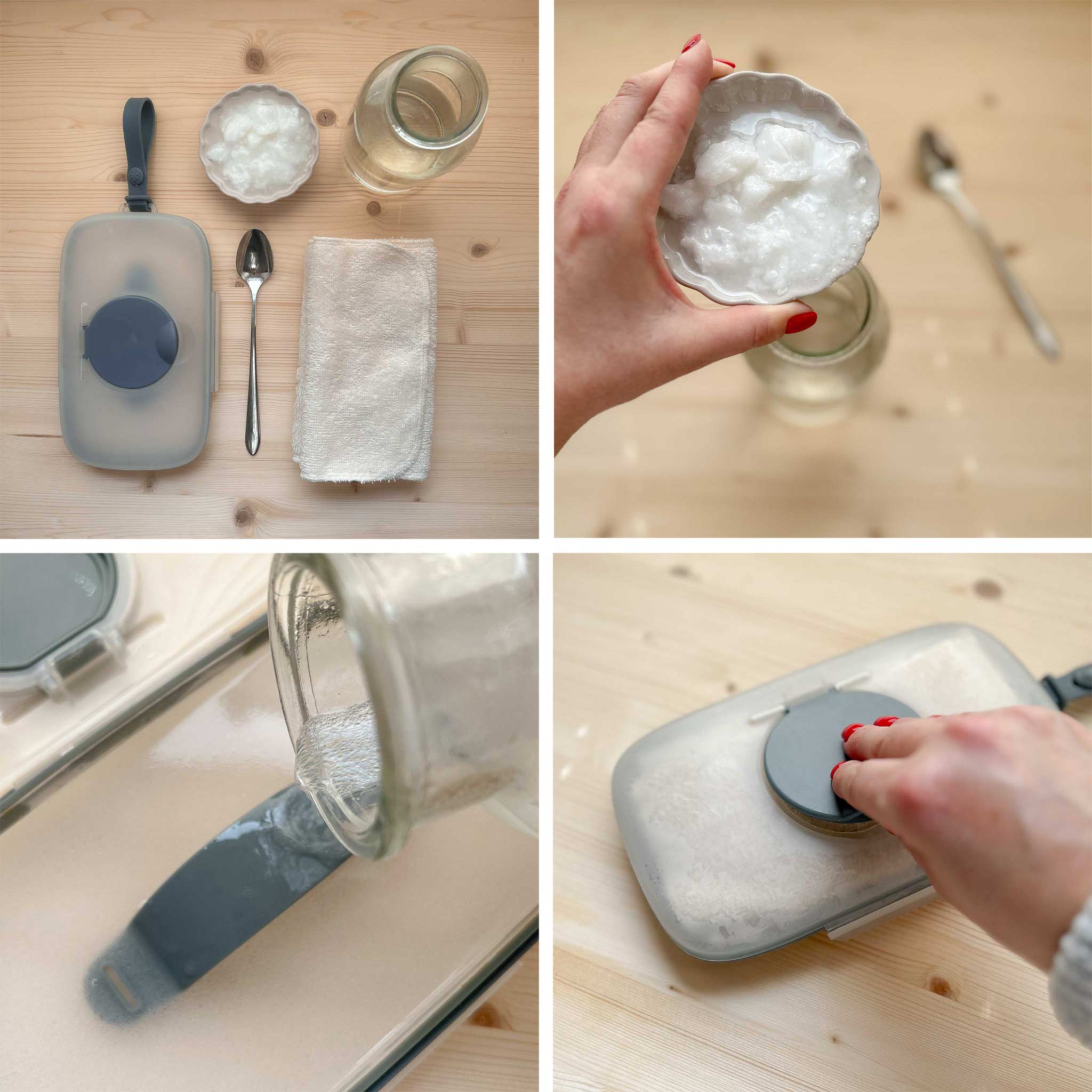 Kotenkram Blog Anleitung einfaches Rezept Feuchttücher selber machen DIY