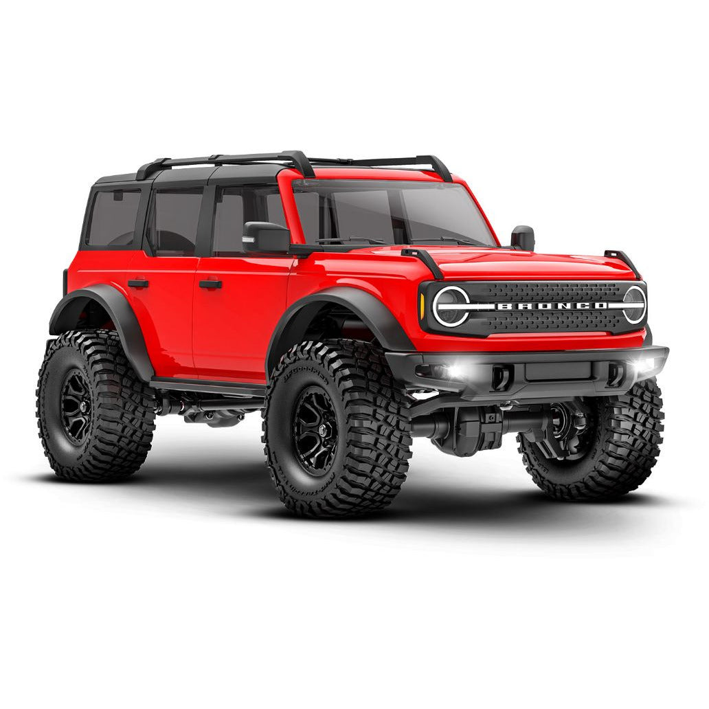 Traxxas TRX-4 1/10 Scale Trail Rock Crawler w/Land Rover Defender Body  (Red) [TRA82056-4-RED]