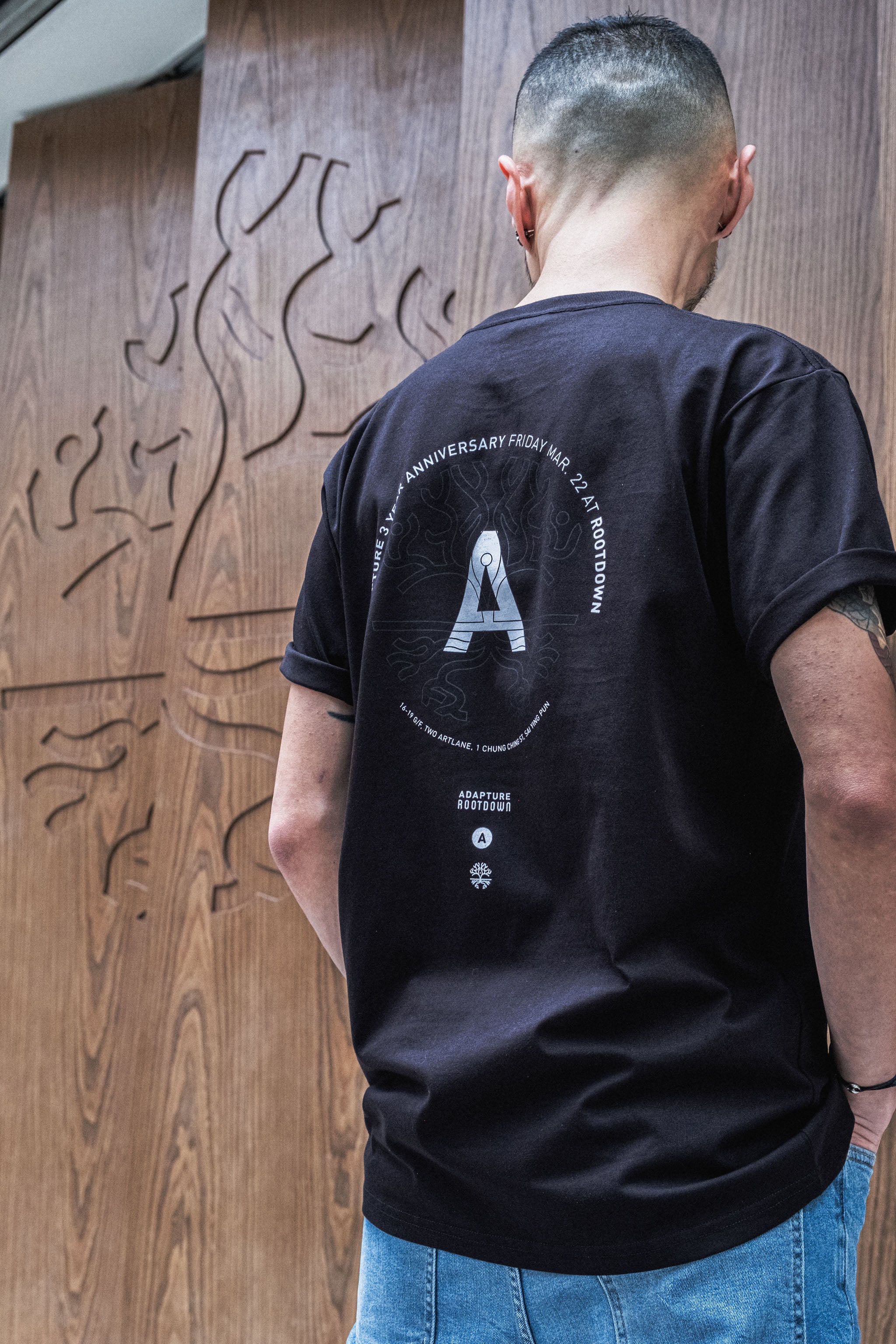 ADAPTURE X ROOTDOWN 3 YEAR ANNIVERSARY SHIRTS