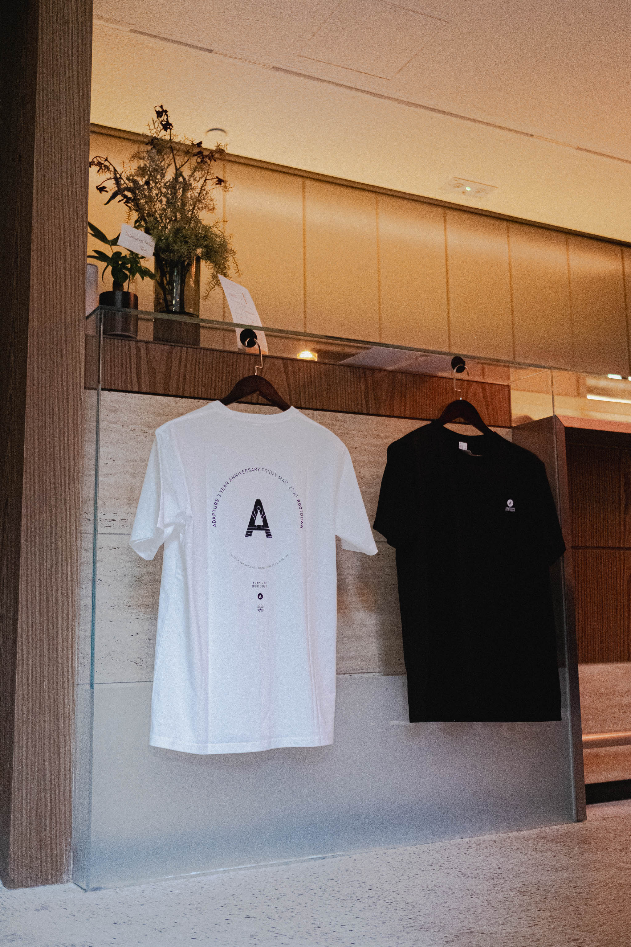 ADAPTURE X ROOTDOWN 3 YEAR ANNIVERSARY SHIRTS