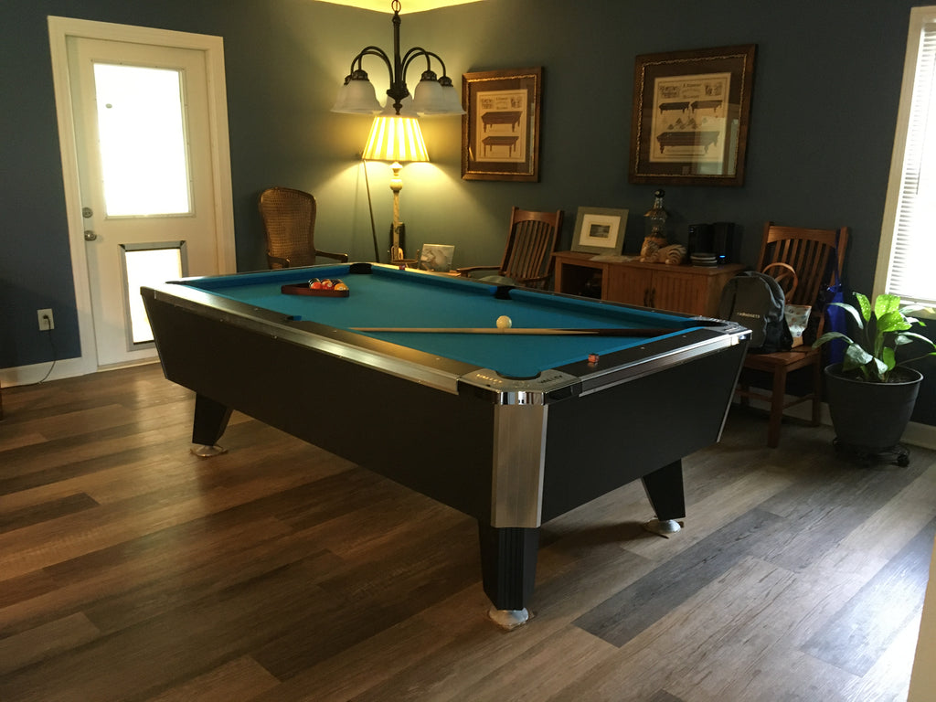 Valley Panther Black Cat Pool Table