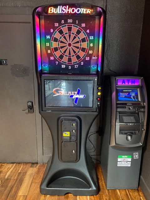 Arachnid BullShooter Galaxy 3 PLUS Dartboard Coin Operated in Black Delivered in Florida, 2023