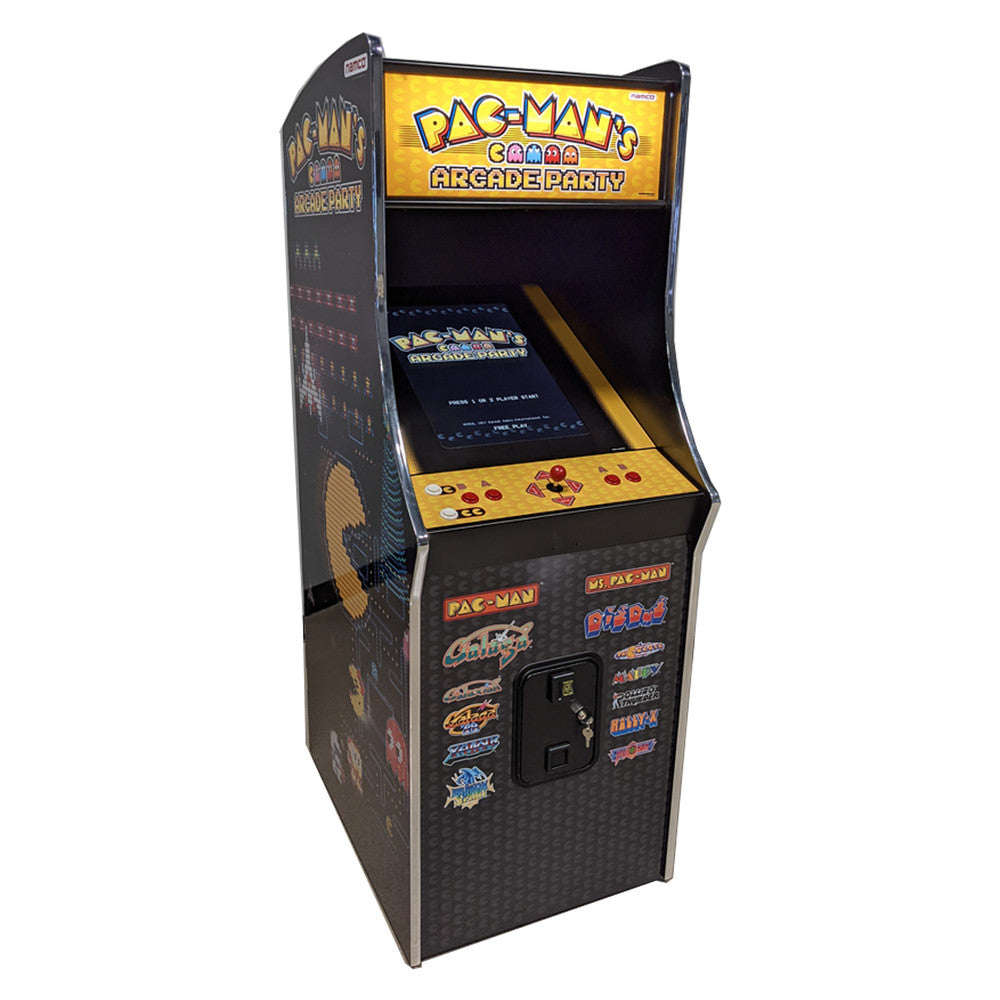 Namco Pac-Man's Arcade Party Game Full Size Cabinet - Home Edition 26 ...