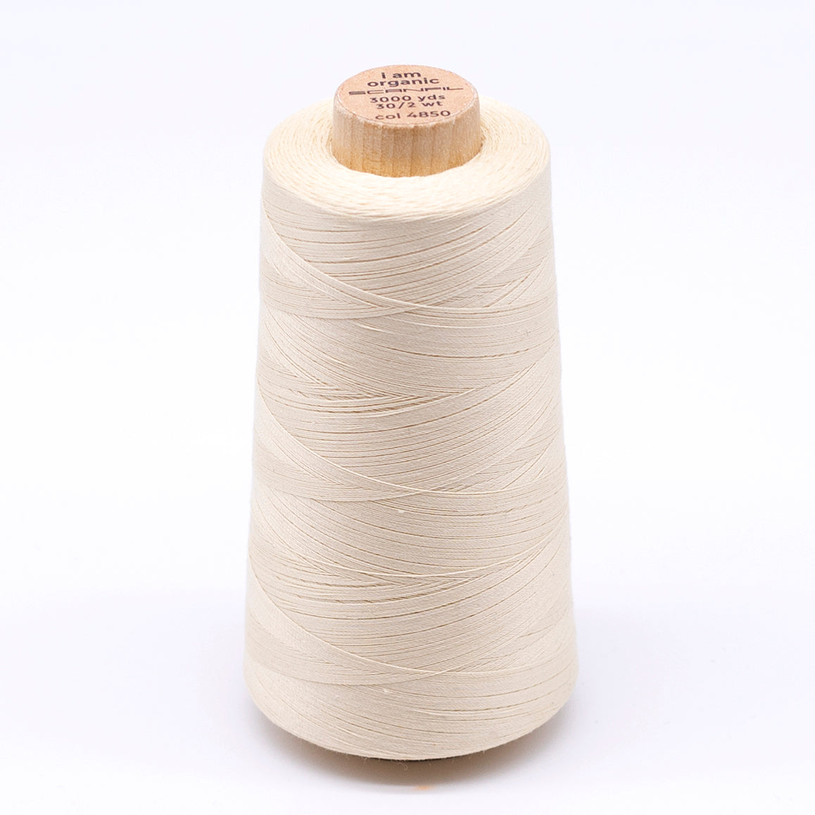 Organic Cotton Sewing Thread On A Cone