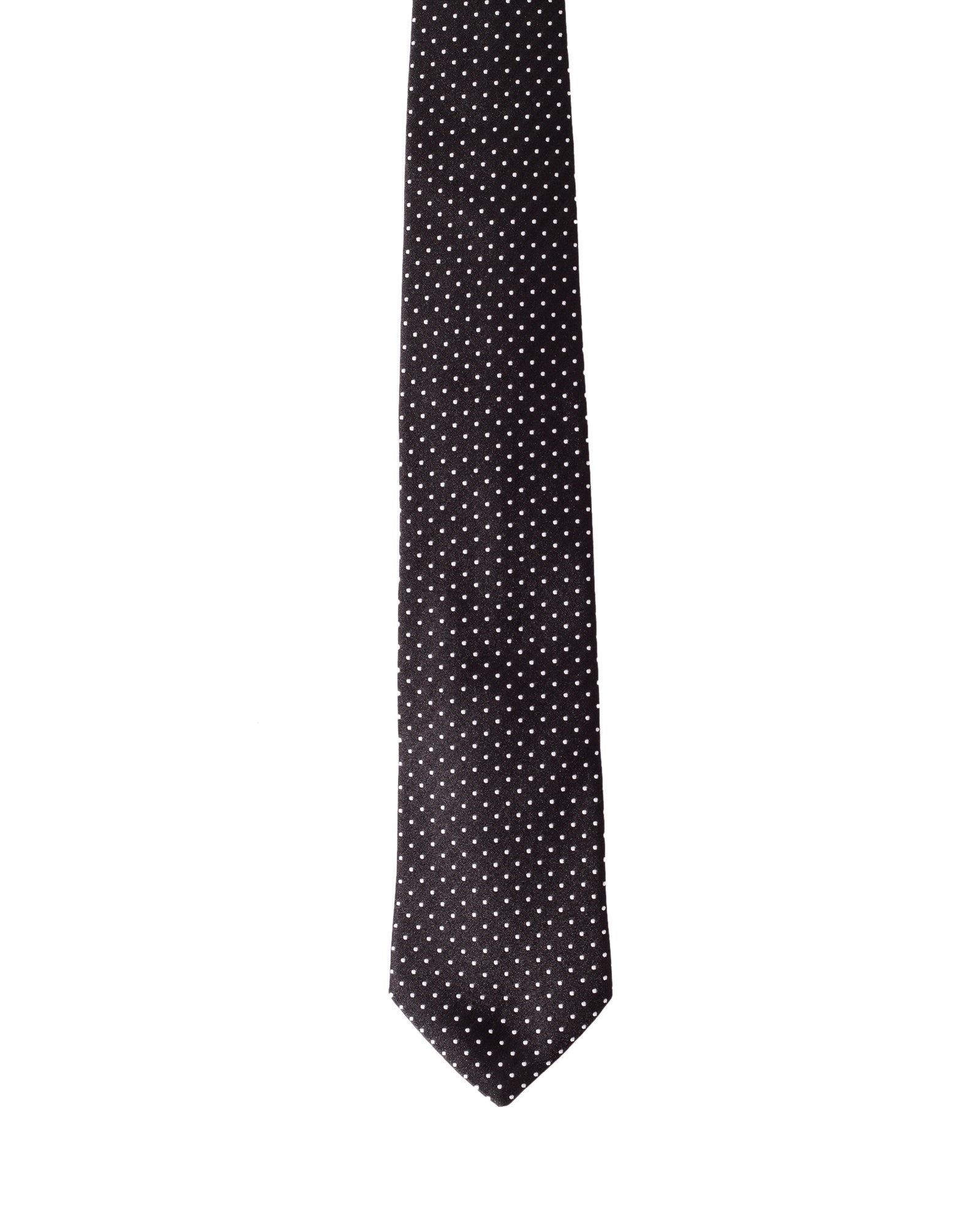 Fumagalli Black Polka Dot Tie