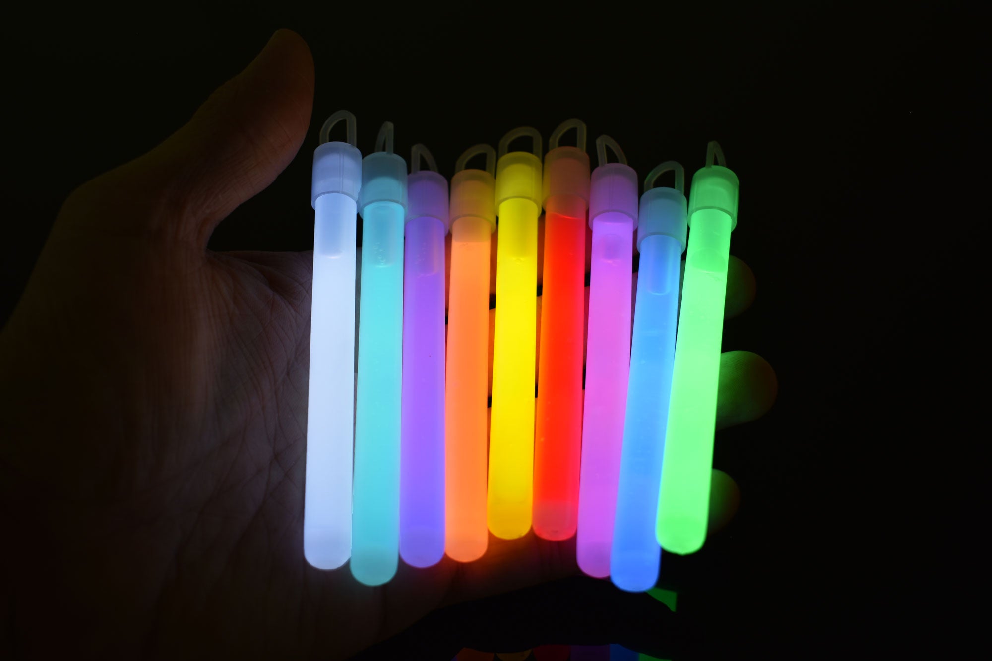 4 inch Regular (10mm) Glow Stick, Glow Stick Pendants