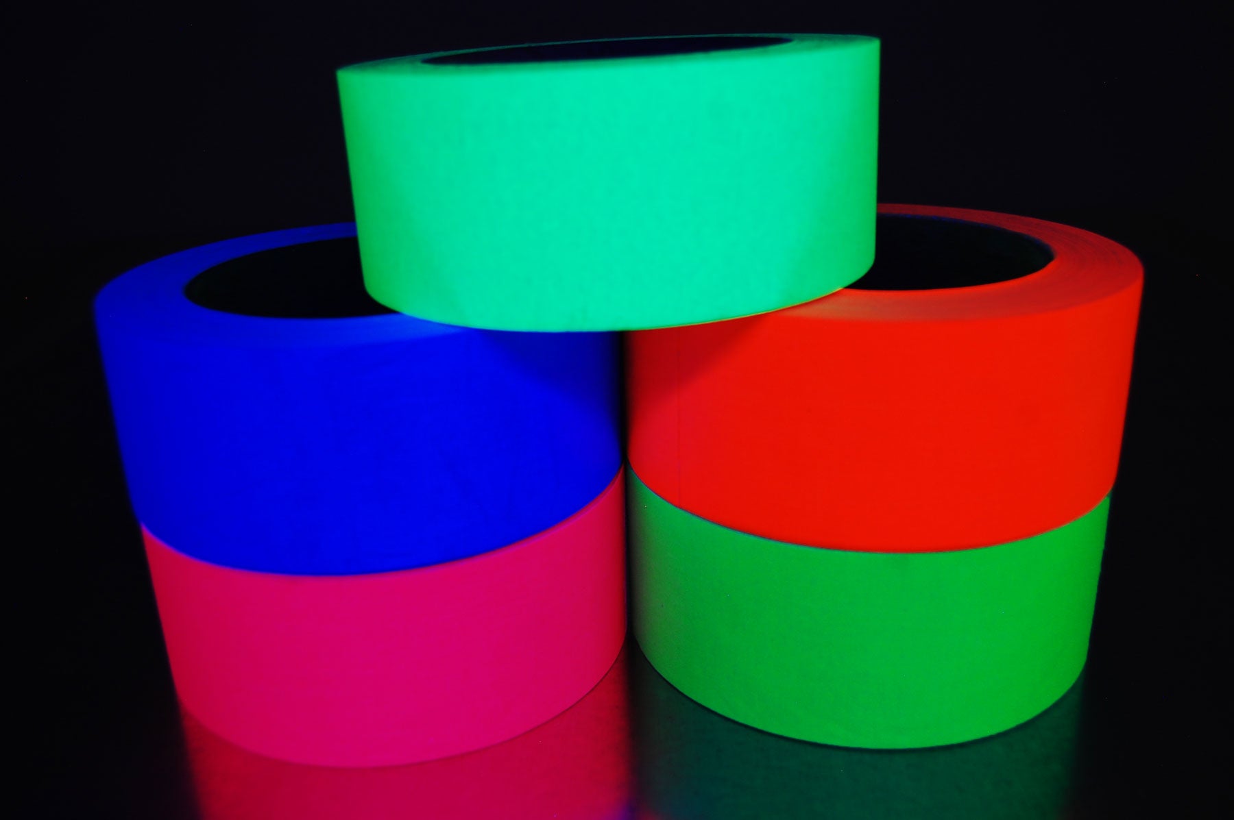 2 Inch UV Blacklight Reactive Fluorescent Gaffer Tape – DirectGlow LLC