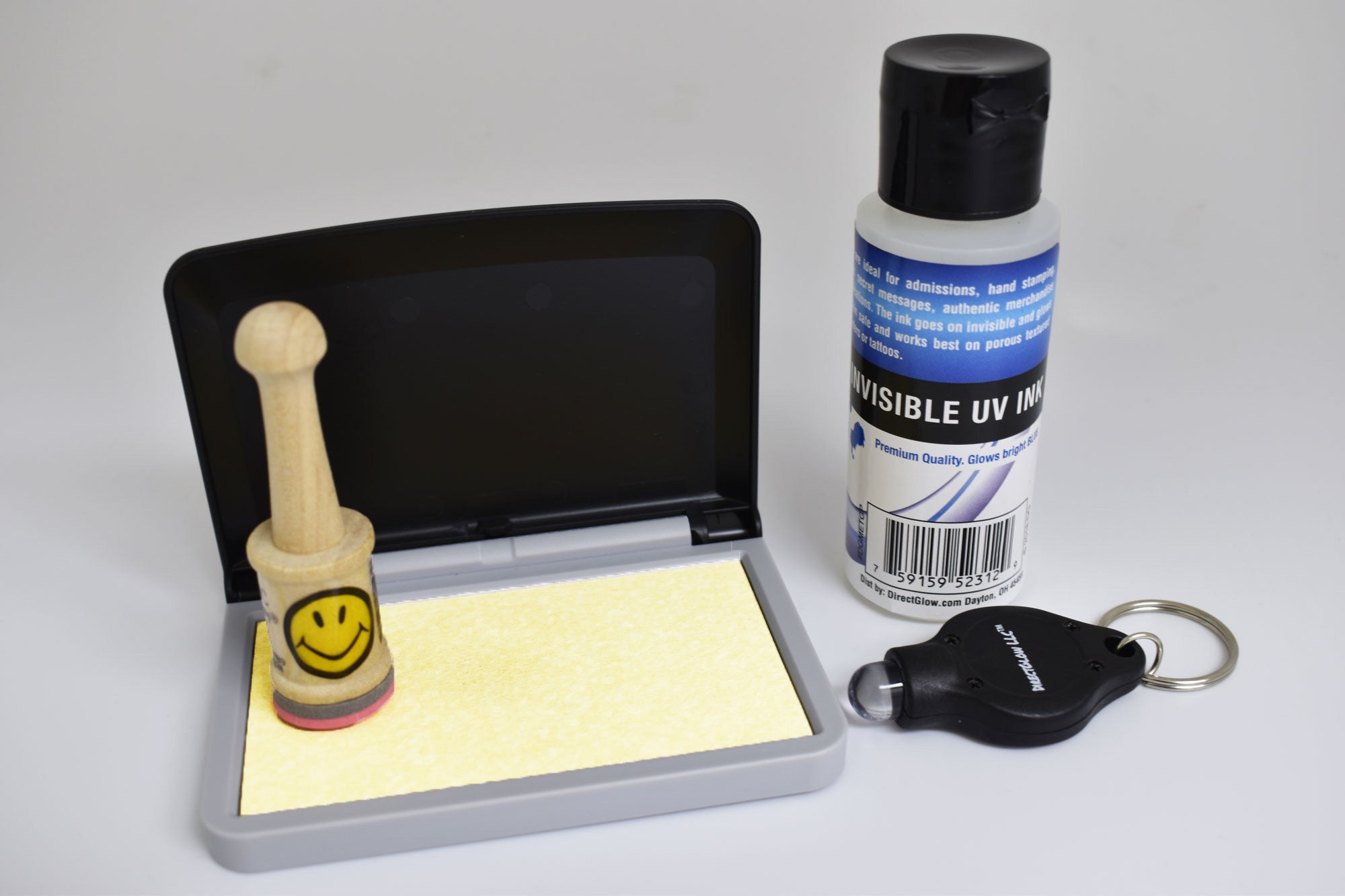 DirectGlow Blacklight Luminous Glow Invisible Blue UV Security Ink Bas – DirectGlow  LLC