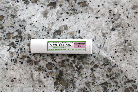 candelilla and coconut lip balm from Natural Zen