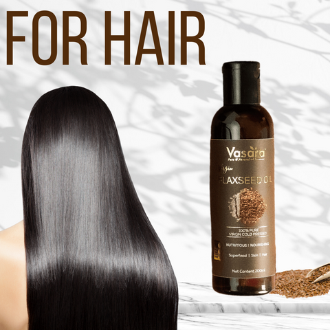 benefits of cold pressed flaxseed oil for hair