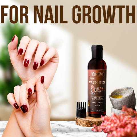 Buy Cold Pressed Castor Oil For Skin, Hair & Nails Online at Best Prices in  India - JioMart.
