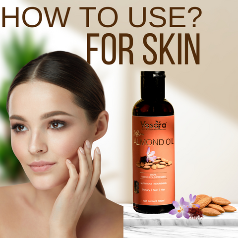 saffron almond oil for skin