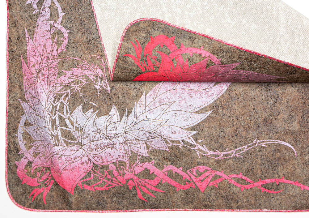 The Crimson Thorn Dragon | CHASE | The Boneyard Lite Owlbear x Bleeding Heart