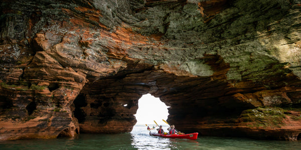 Kayaking in Apostle Islands National Lakeshore