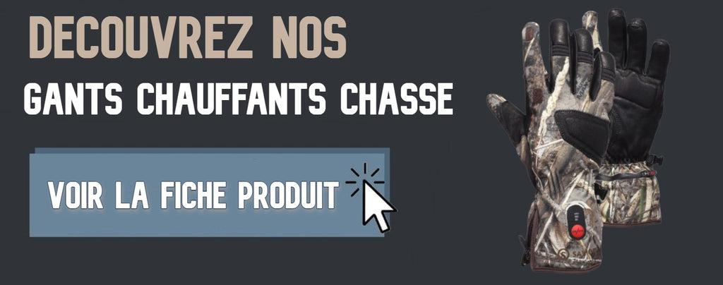 Gants Chauffants pour la Chasse  Avis Chasseurs - Gant Chauffant