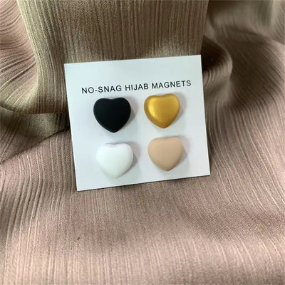 Round Neutral Hijab Magnets - Set Of 2 – Modesatire