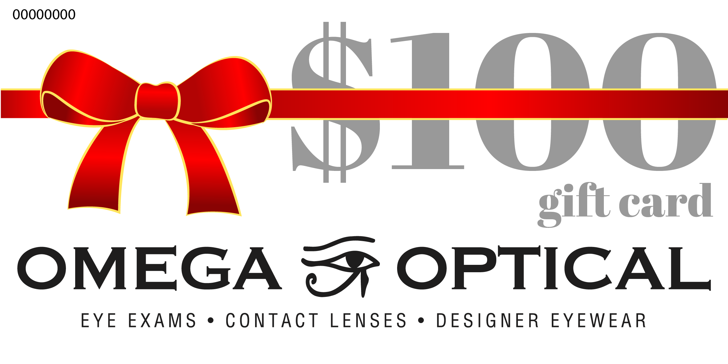 100 Gift Card for 75! Omega Optical Online