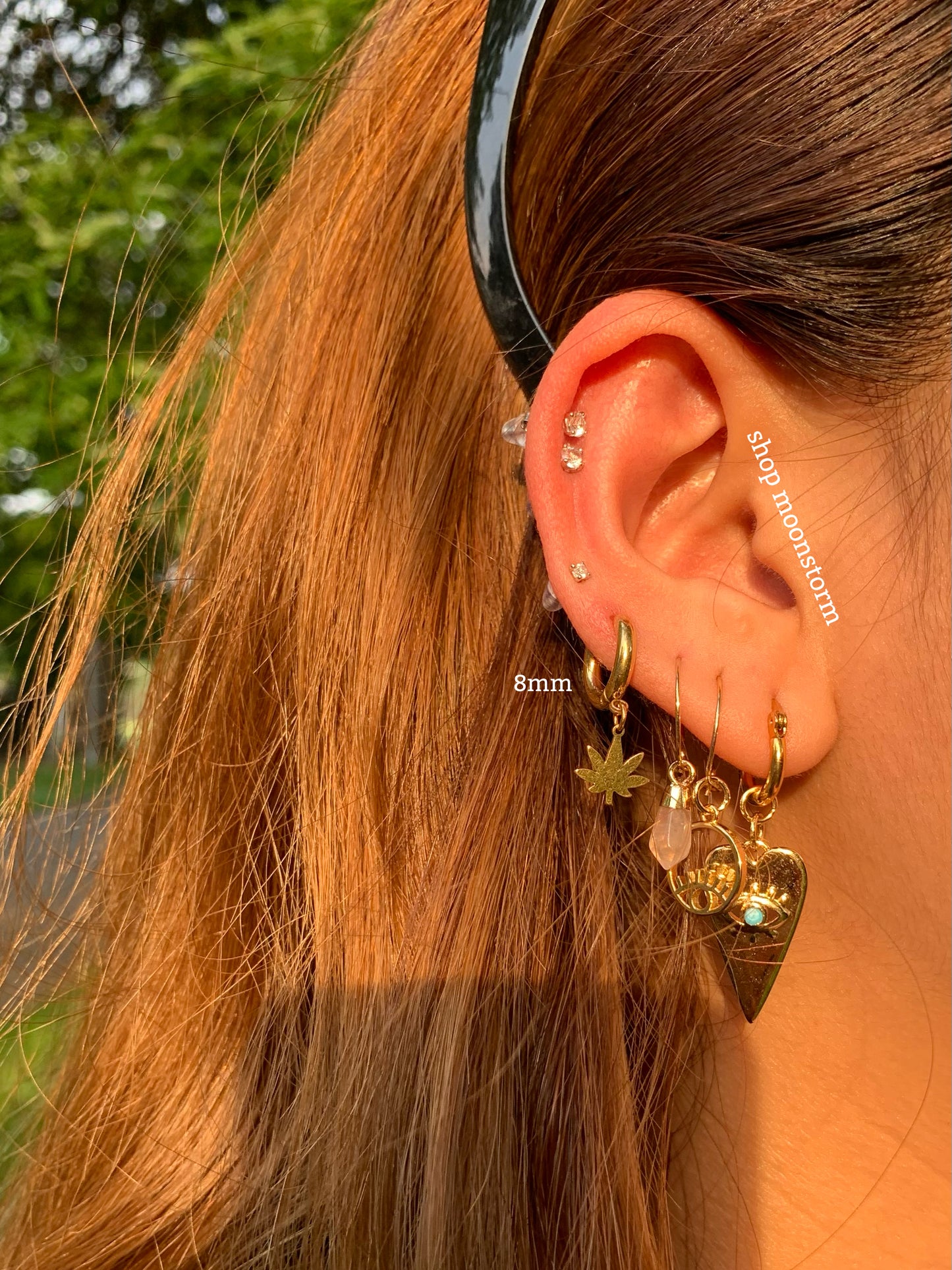 Gold Everyday Hoop Earrings