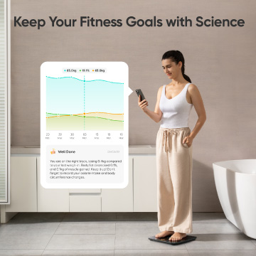 I tried using Anker's smart weight and body composition meter