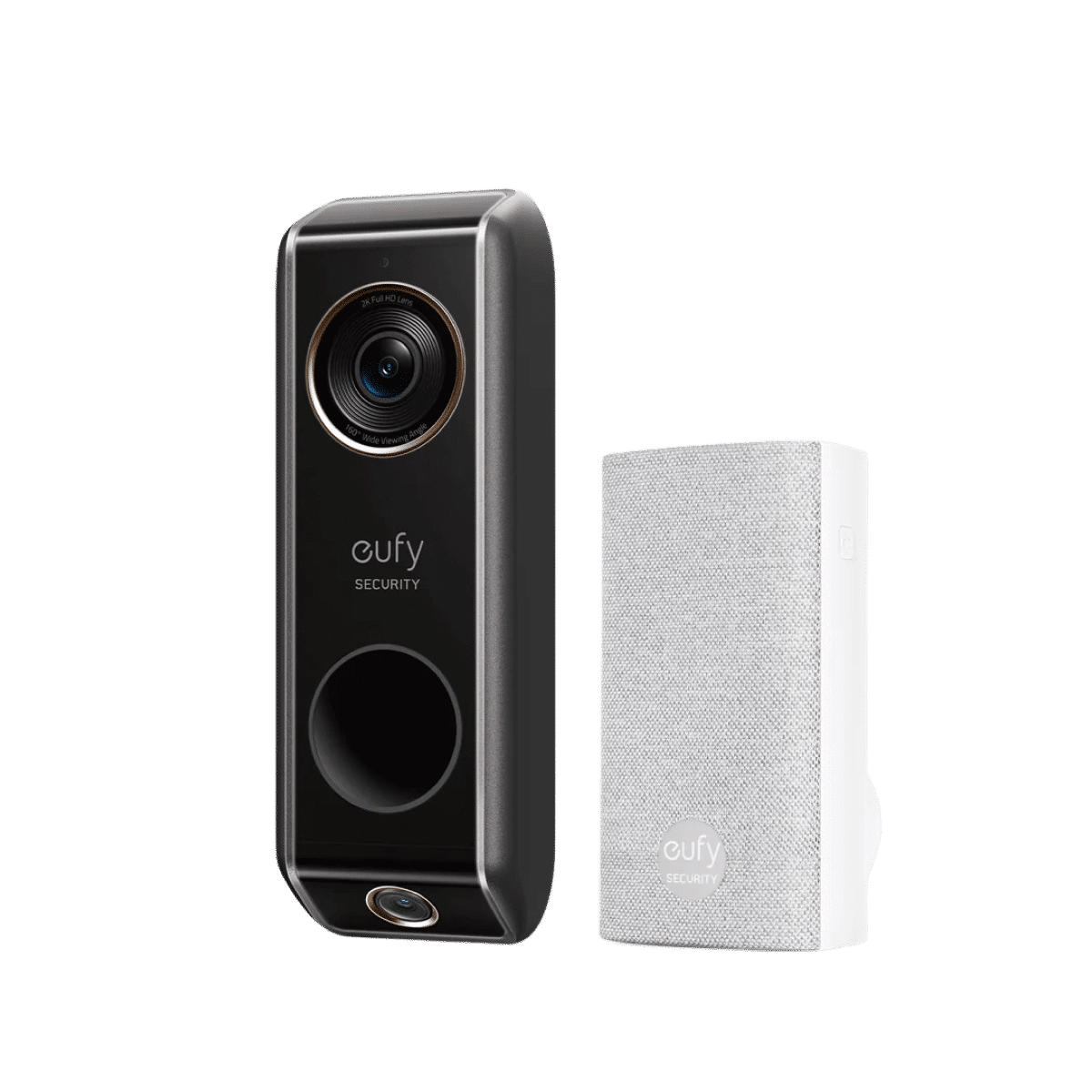  eufy Security, Wi-Fi Video Doorbell, 2K Resolution, No Monthly  Fees, Local Storage, Human Detection, with eufy Indoor Chime, Hardwiring  Power and Requires Installation Experience, 16-24 VAC, 30 VA : Tools 