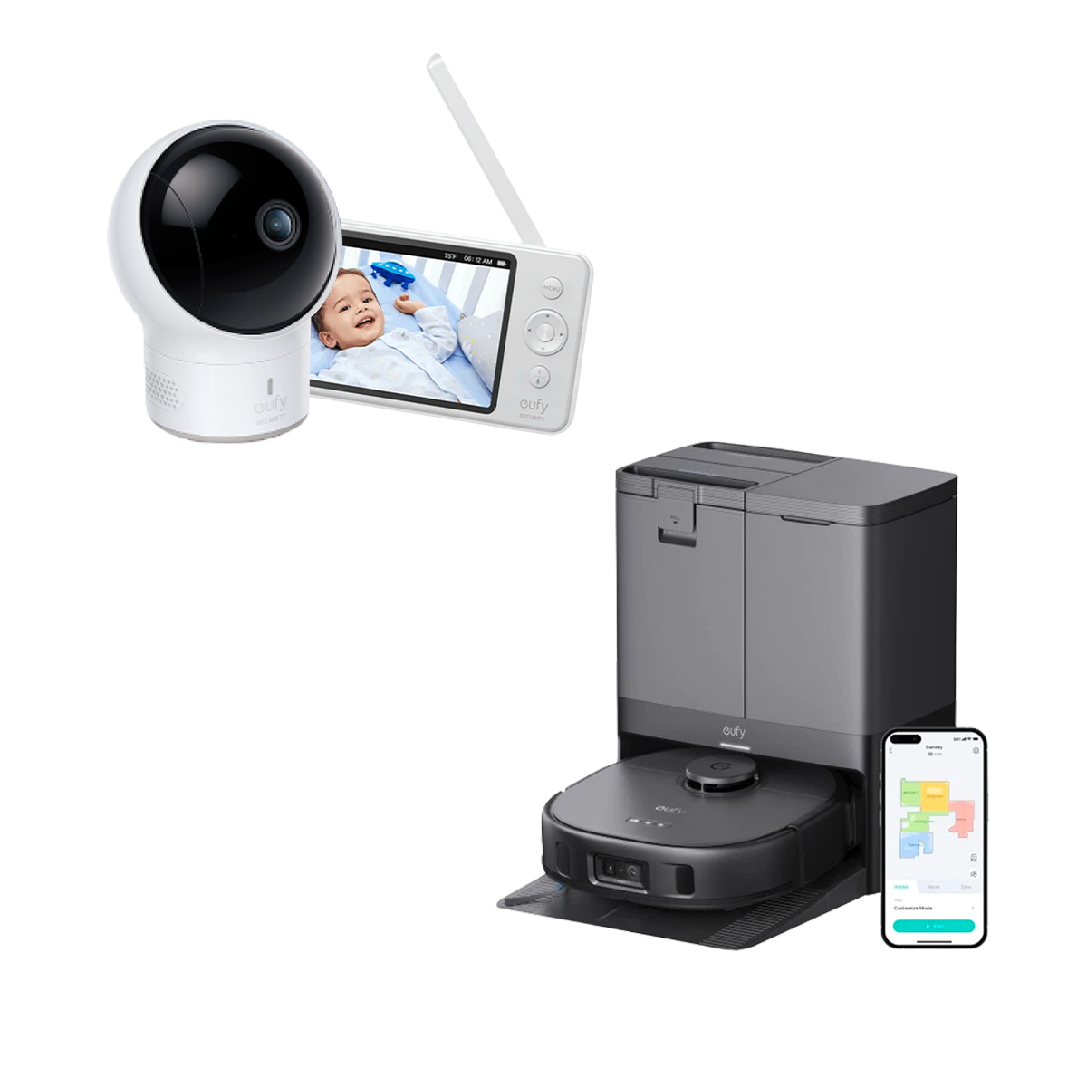 

eufy X10 Pro Omni + Baby Monitor E110 Black