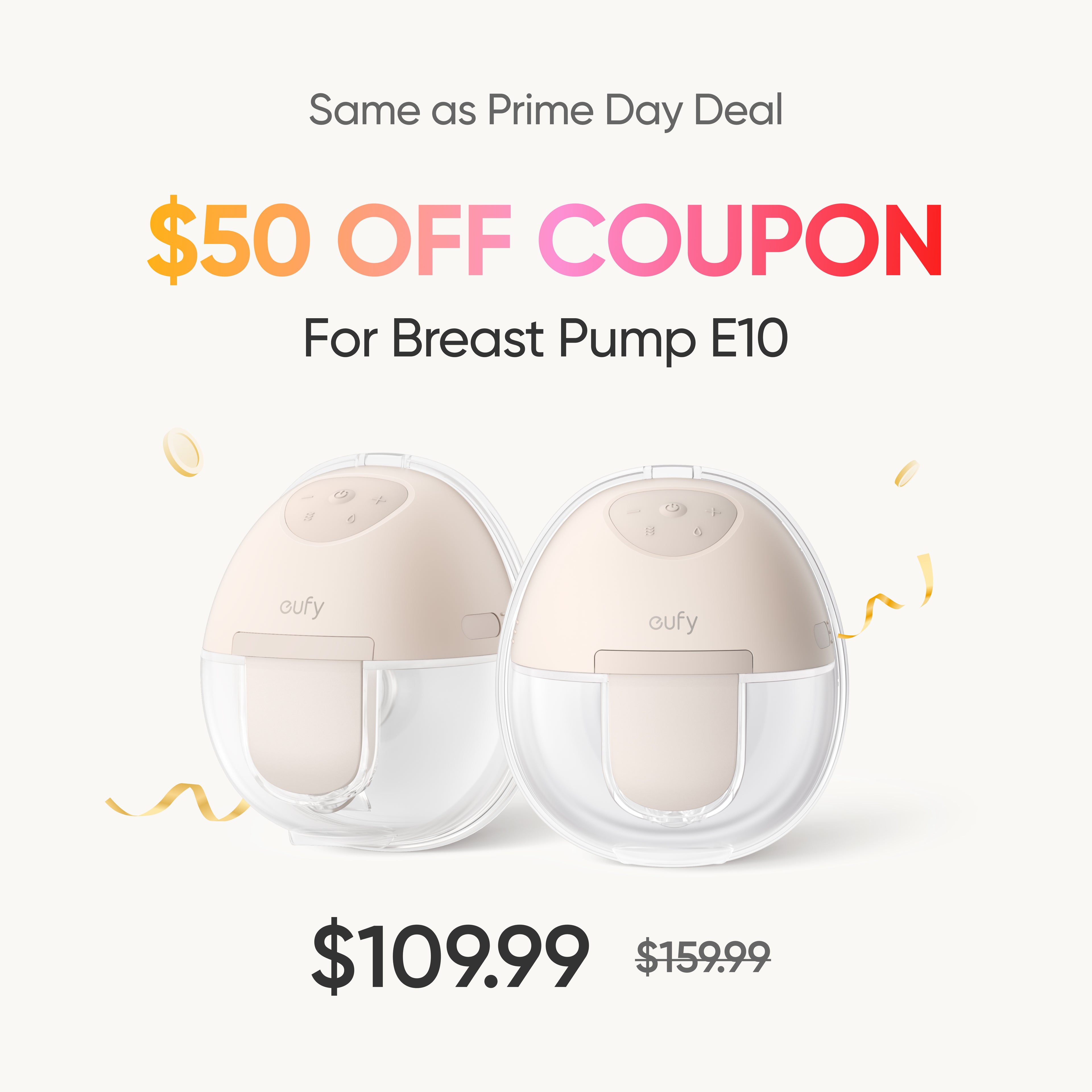$50 Off Coupon for Breast Pump S1 Pro