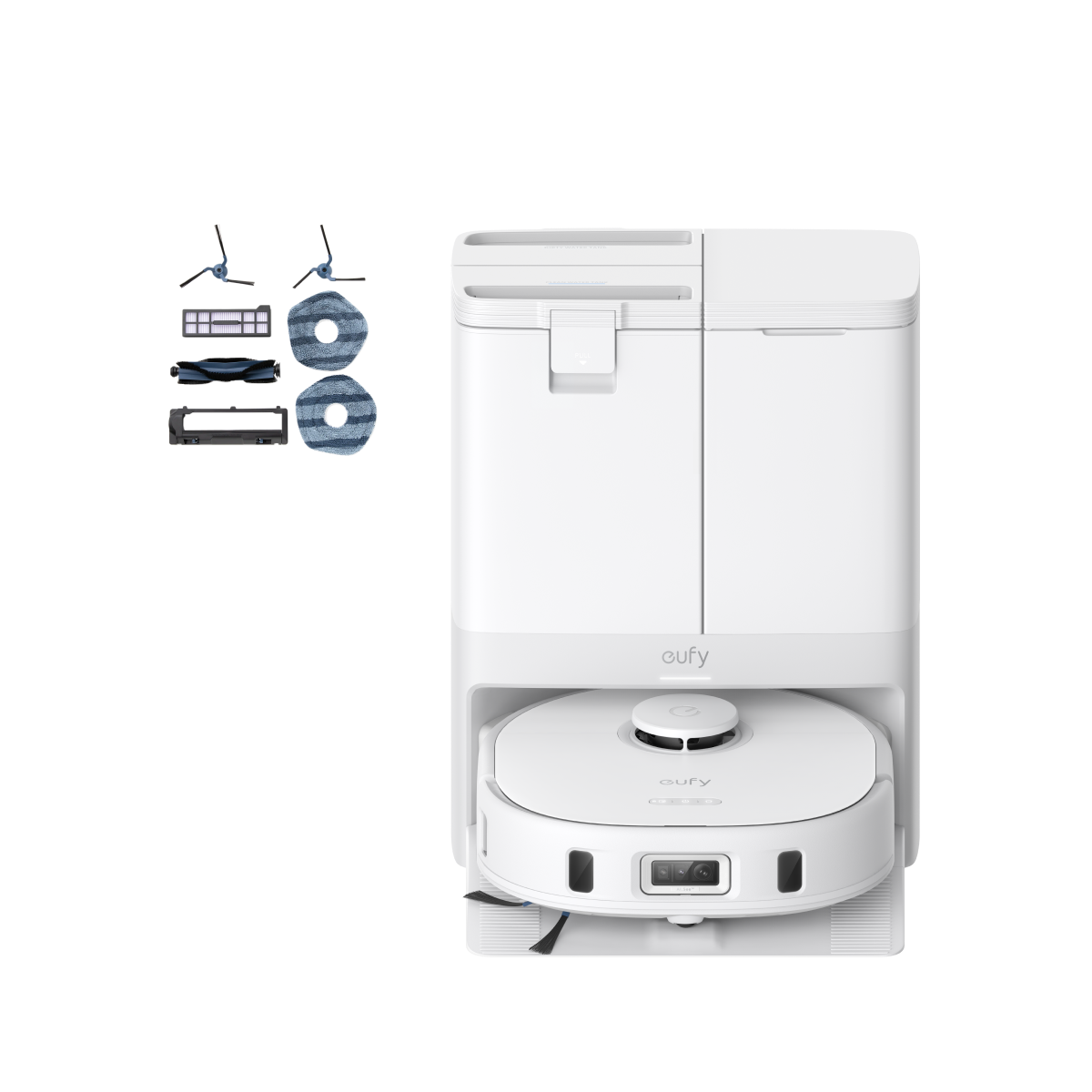 eufy X10 Pro Omni White + Replacement Parts Kit