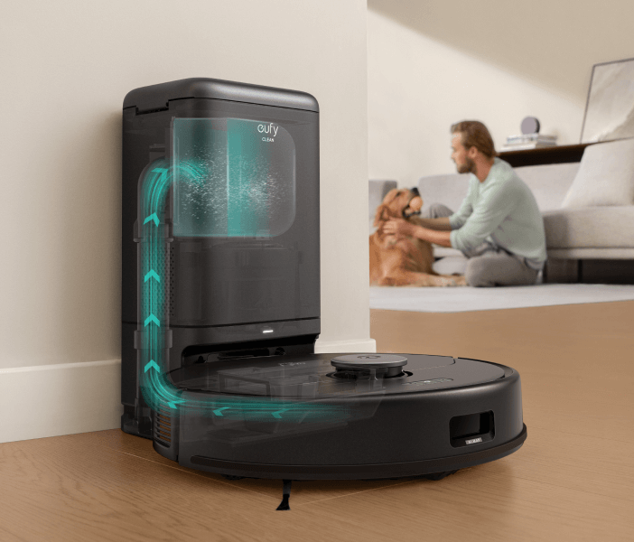 Self-Emptying Robot Vacuums