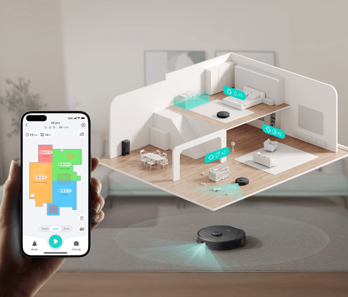 Robot Vacuums with Mapping