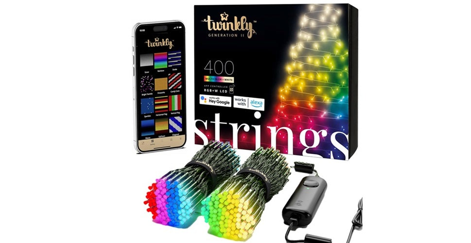 twinkly smart decoration led string lights