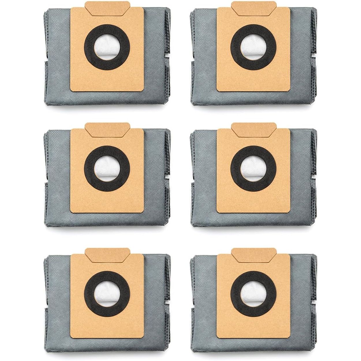 

eufy 6-Pack Large Capacity Dust Bags Compatible with X10 Pro Omni Robot Vacuum