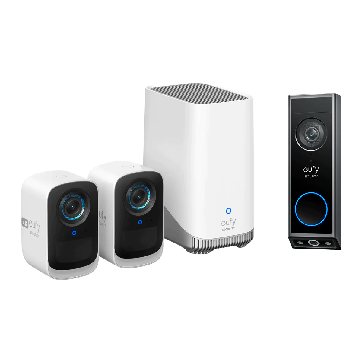 

eufyCam S300 (eufyCam 3C)+Video Doorbell E340 bundle