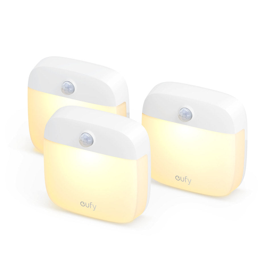 

Lumi Stick-On Night Light-2nd Generation Warm White LED (3-pack) White
