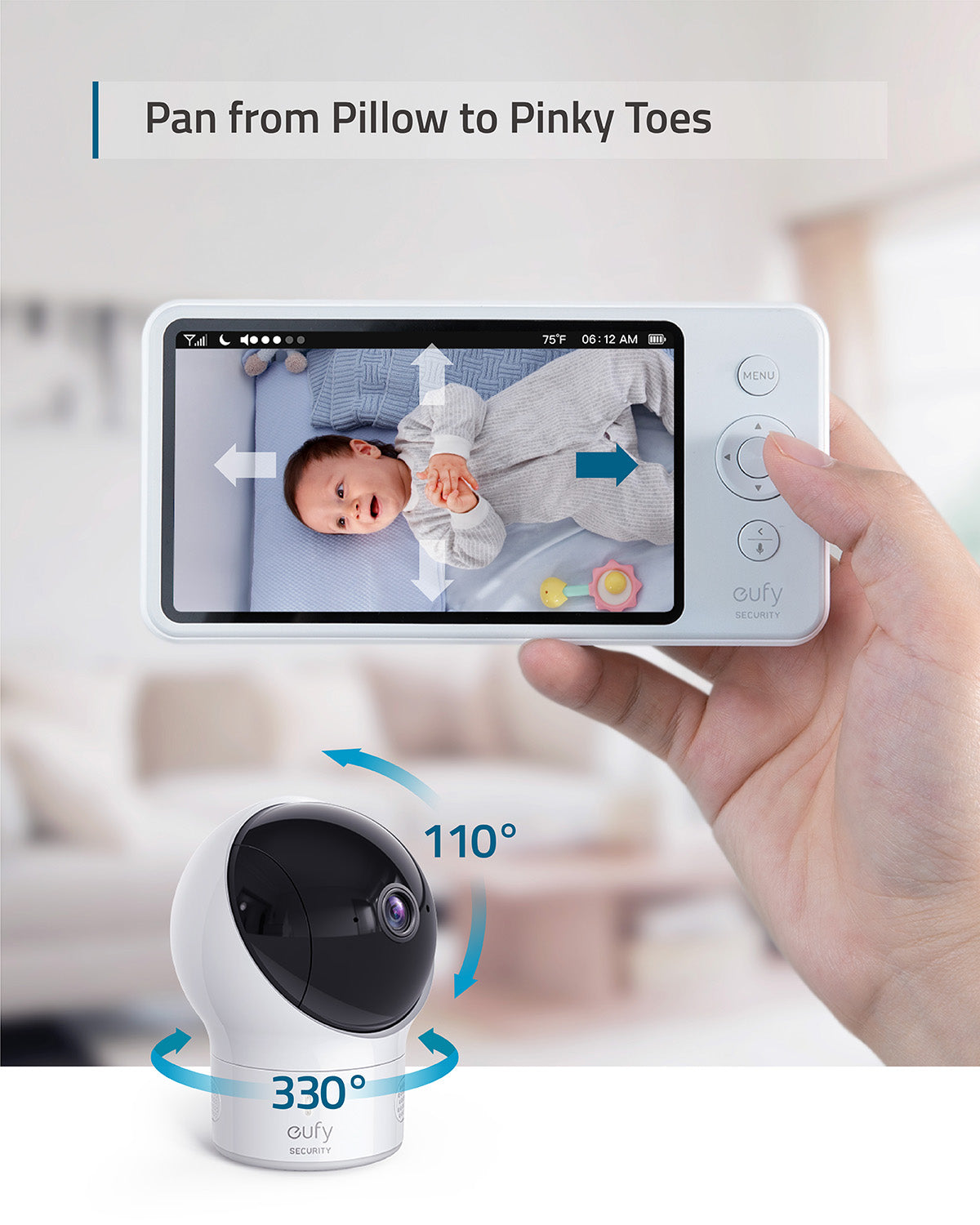 Eufy Security Spaceview Baby Monitor