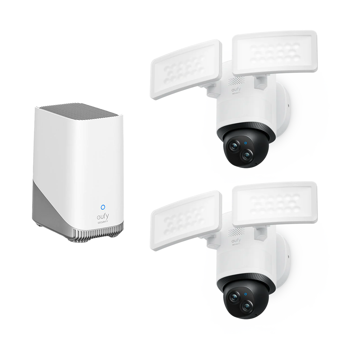 

Floodlight Camera E340 (2-Cam Pack) + HomeBase S380 White