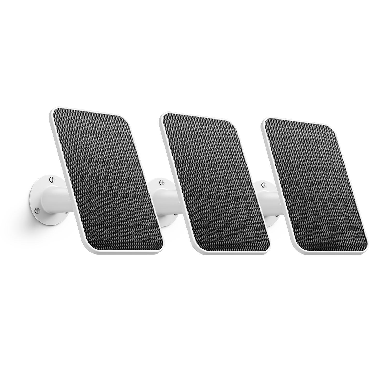 

eufyCam Solar Panel Charger (3-Pack) White / 3-Pack