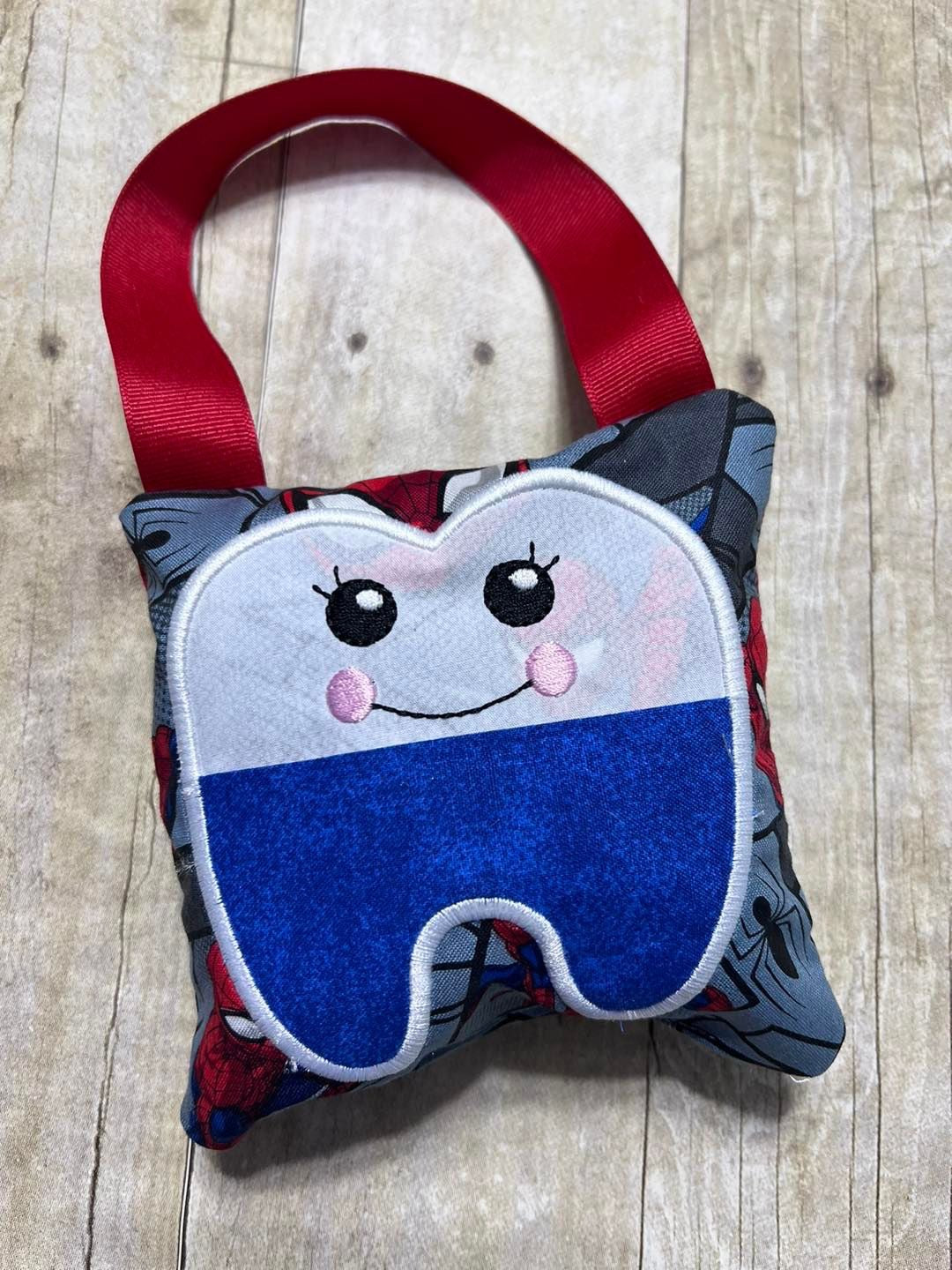 Spider-Man tooth pillow