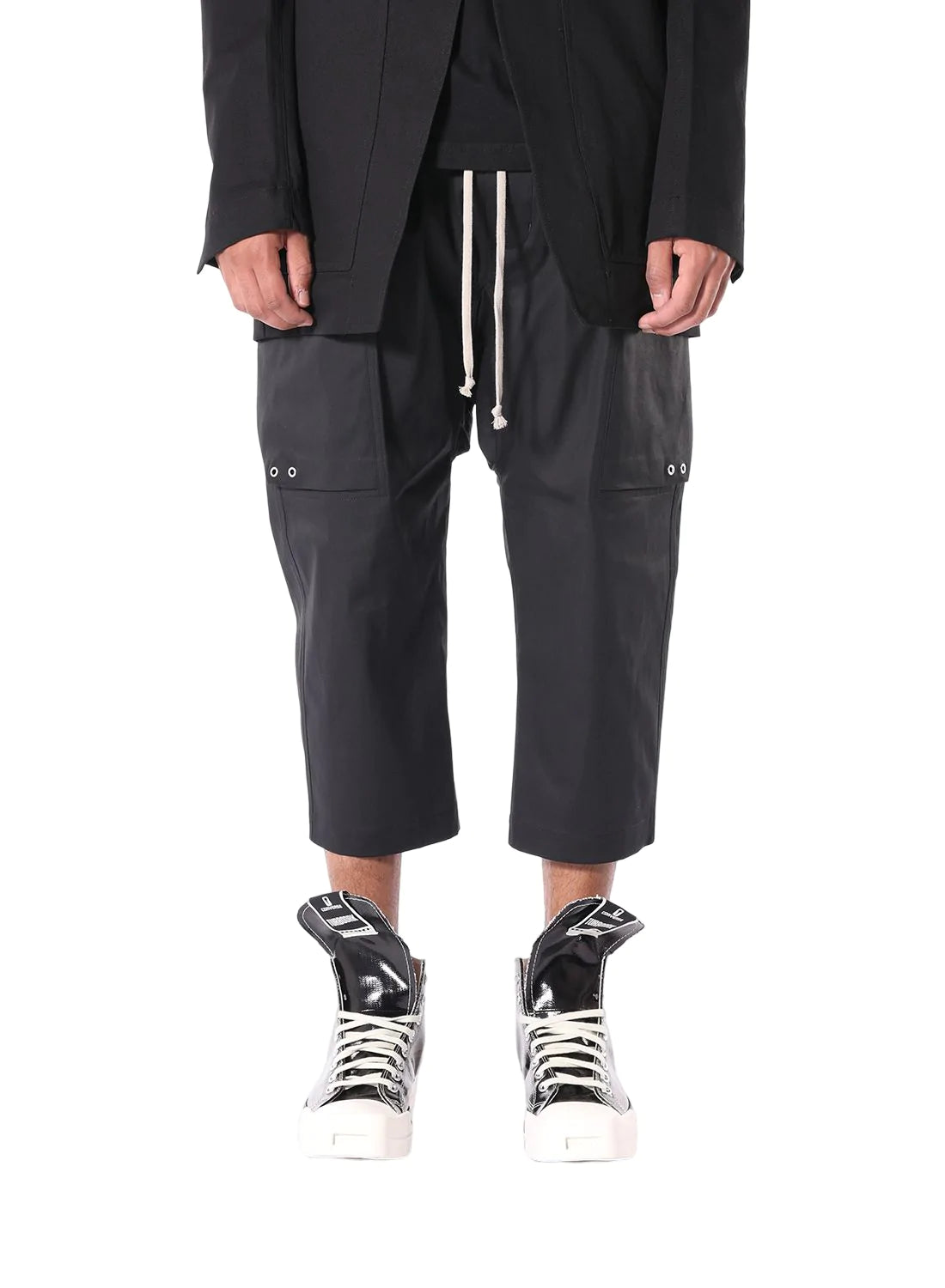 色移り有り Rick Owens Cargo Cropped Trousers 46 | portaldekor.rs