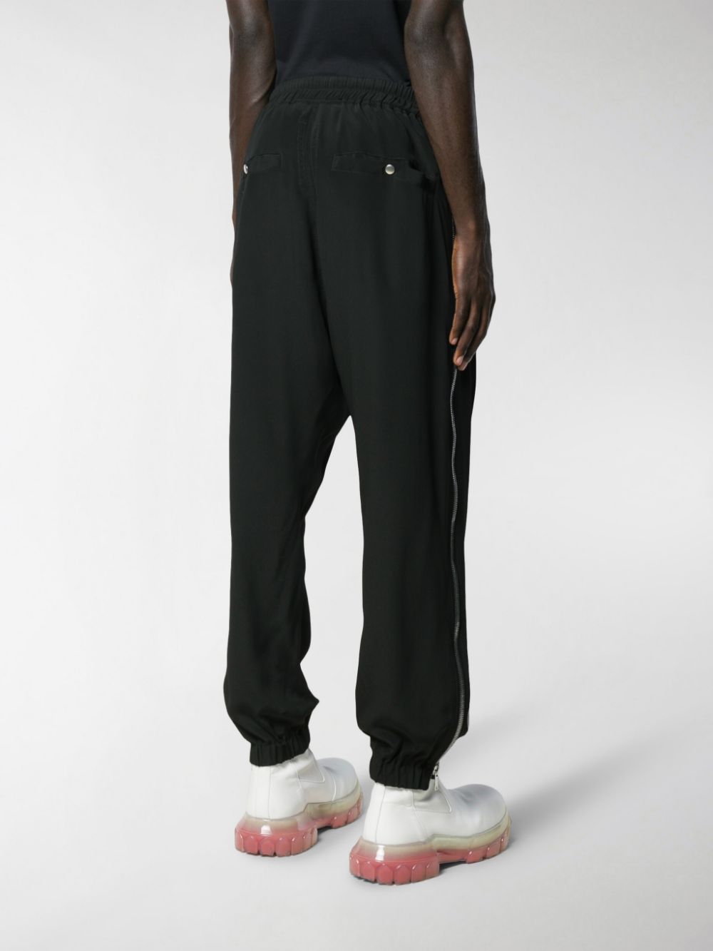 Rick Owens zippped detail track pants | www.myglobaltax.com