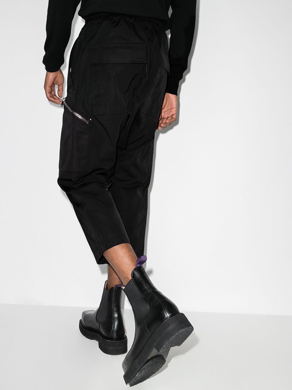 超ポイントアップ祭 Rick Owens Mainline Cropped Cargo Pants