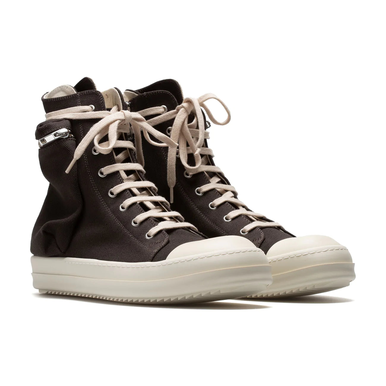 Rick Owens DRKSHDW High-Top DRKSHDW Cargo Ramones Sneakers – Acroera