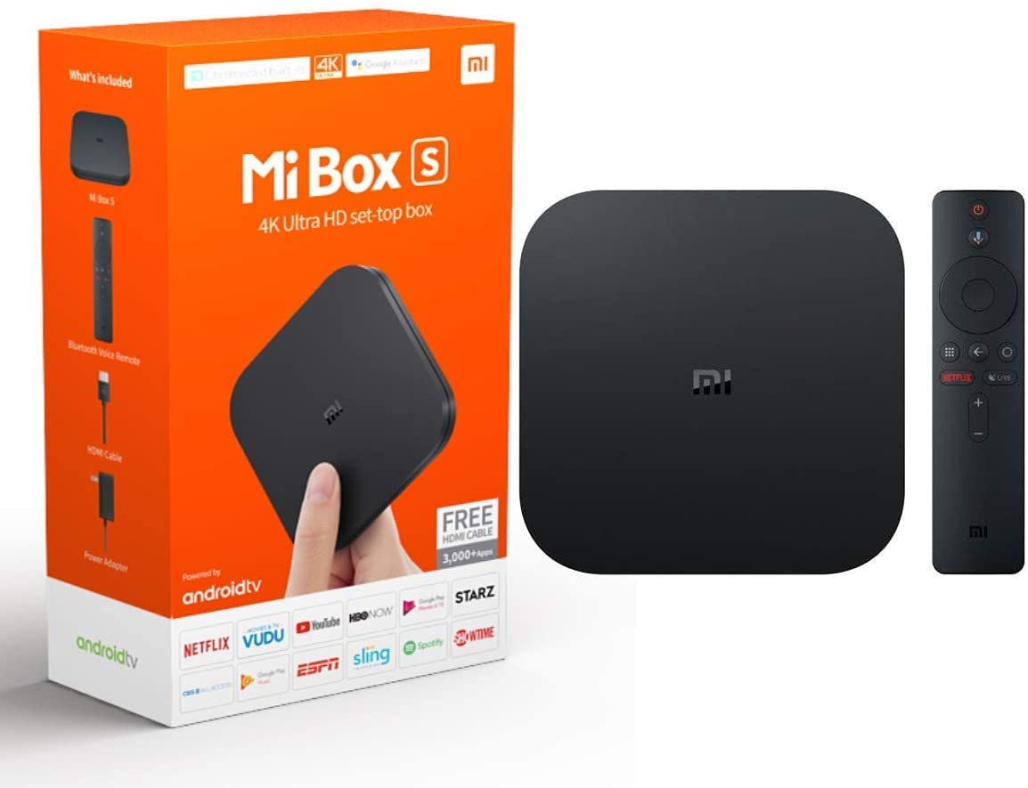 teknisk Køb Cruelty Xiaomi Mi Box S Android TV with Google Assistant Remote Streaming Medi –  lumtronic