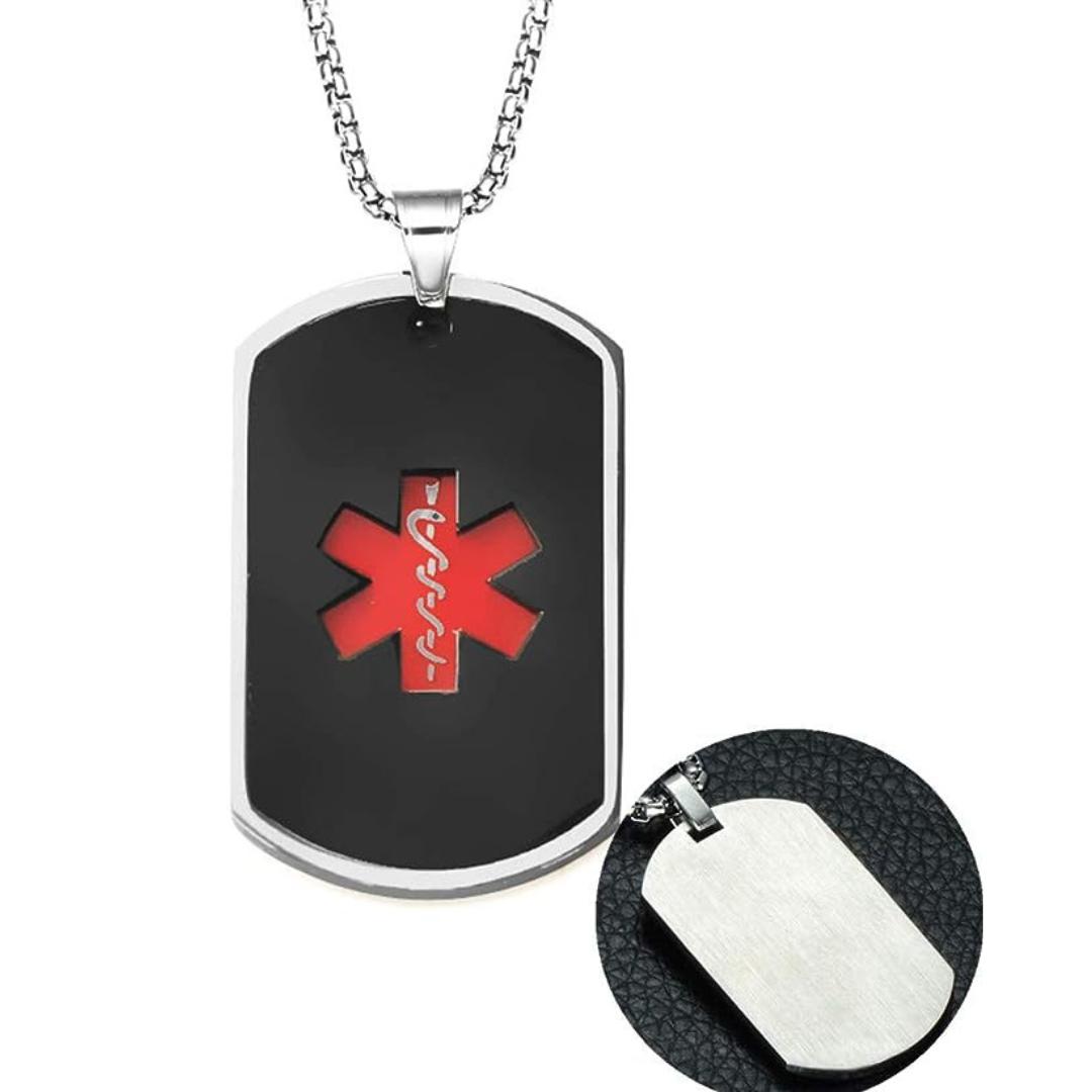 Legana Style Emergency ID Medical Alert Necklace Pendant - Emergency ID  Australia