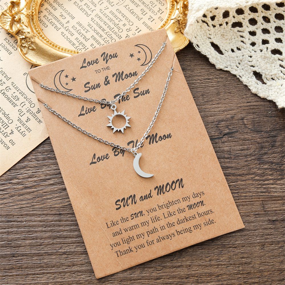 2pcs/set Pinky Promise Pendant Couple Necklace Distance Necklace For Him  Her | Fruugo SA