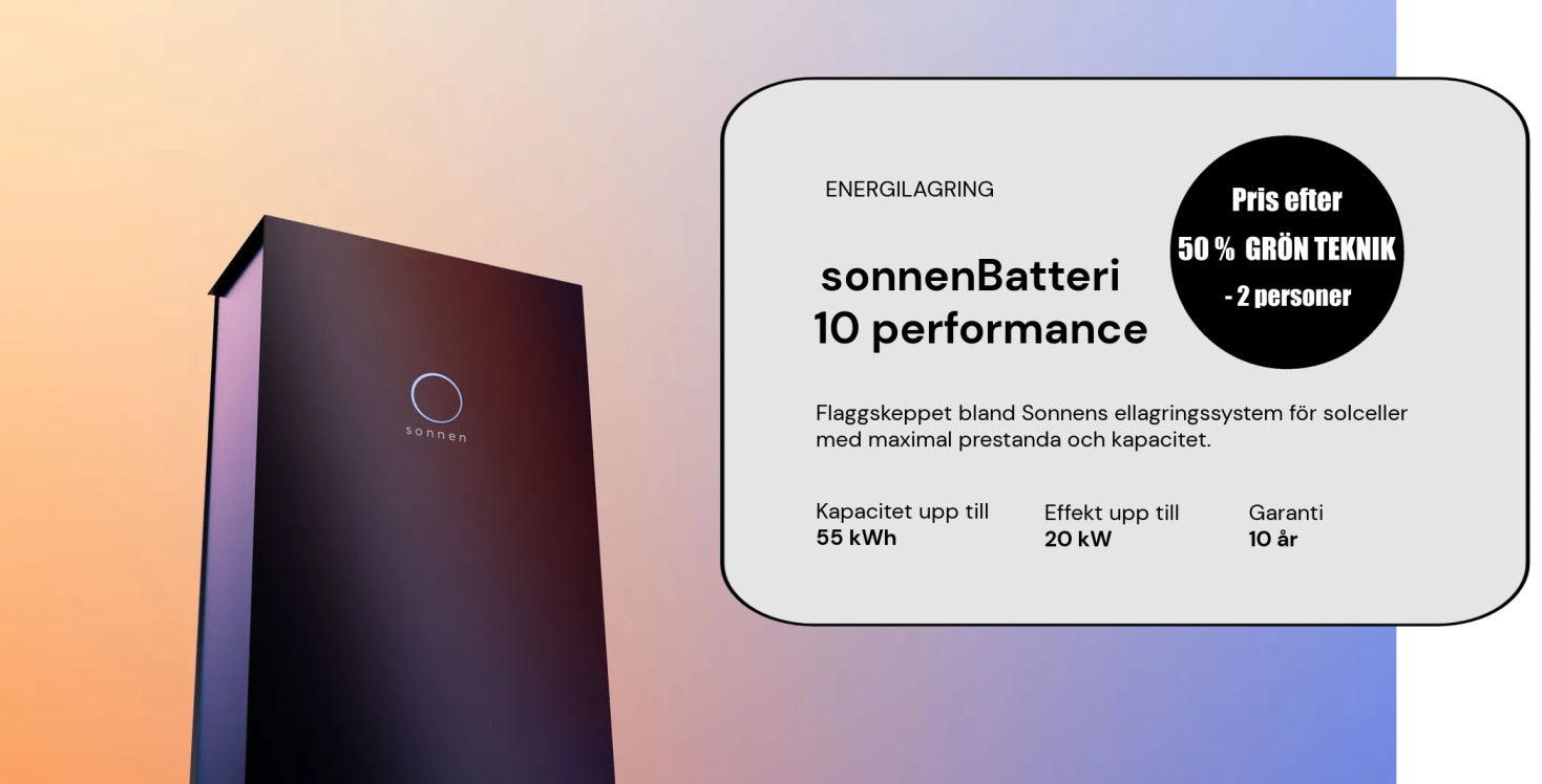 Köp Sonnen Batteri med installation i Stockholm