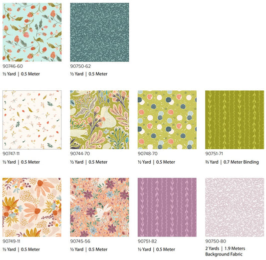 Joplin Quilt featuring Thicket & Bramble by Jill Labieniec: Quilt Kit –  Modern Quilt Co.