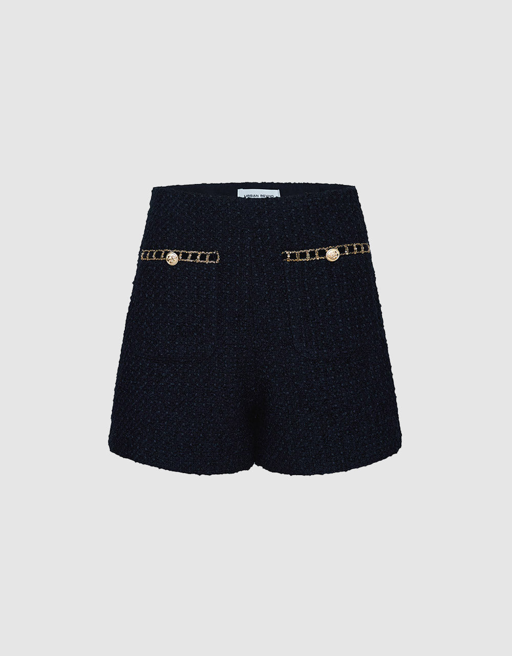 Boucle Sequin Detail Shorts – Urban Revivo