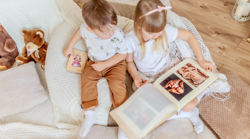 Personalized photo album for baptism