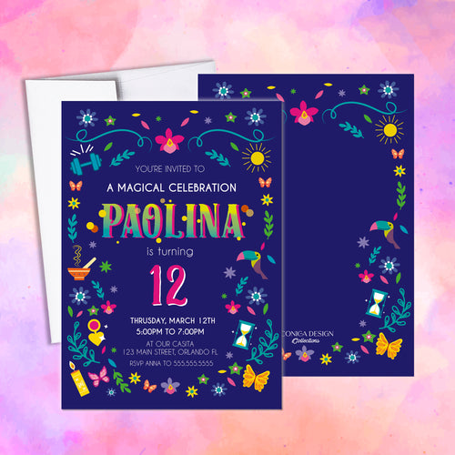Magical Birthday Welcome sign with Encanto, Magical Birthday Party –  Iconica Design